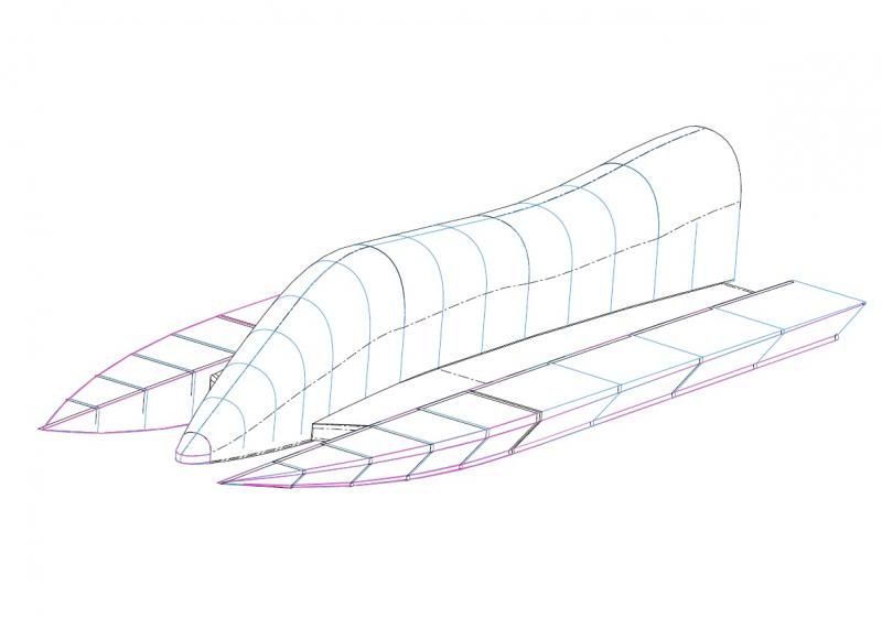 rc f1 tunnel hull